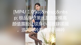 [MP4/ 1.09G]&nbsp;&nbsp; 极品身材黑丝混血车模高颜值露脸让纹身小哥放肆蹂躏， 浪叫呻吟看表情听呻吟