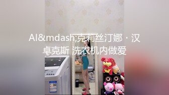 Al&mdash;克莉丝汀娜・汉卓克斯 洗衣机内做爱