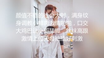 颜值不错的社会大射，满身纹身调教小鲜肉激情啪啪，口交大鸡巴让小哥舔脚，丝袜高跟激情上位无套抽插好刺激