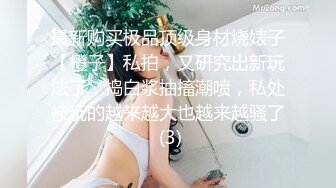 最新购买极品顶级身材烧婊子【橙子】私拍，又研究出新玩法了，捣白浆抽搐潮喷，私处被玩的越来越大也越来越骚了 (3)