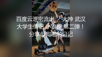 百度云泄密流出❤️大神 武汉大学生情侣 小狼狗 第二弹！分享母狗啪啪日记